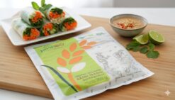 Bánh Tráng Gạo Trắng Hữu Cơ Túi 200 g